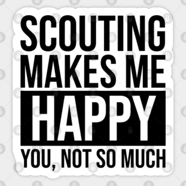 Scout Scout Sticker TeePublic